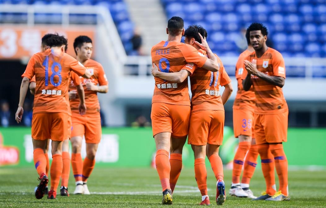 关于鲁能全力争胜获胜，广州富力惨遭惨败的信息